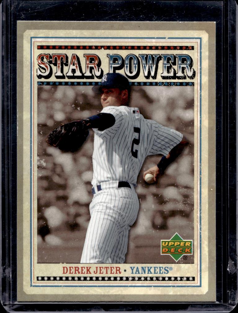 Derek Jeter good power deck from UD