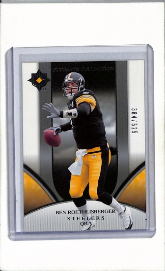 BEN ROETHLISBERGER 2006 UD ULTIMATE COLLECTION SILVER