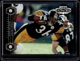 JEROME BETTIS 2004 PLAYOFF HONORS SILVER X'S INSERT