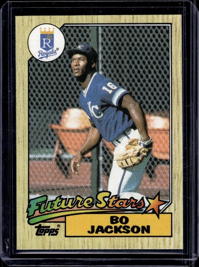BO JACKSON 1987 TOPPS FUTURE STARS ROOKIE CARD