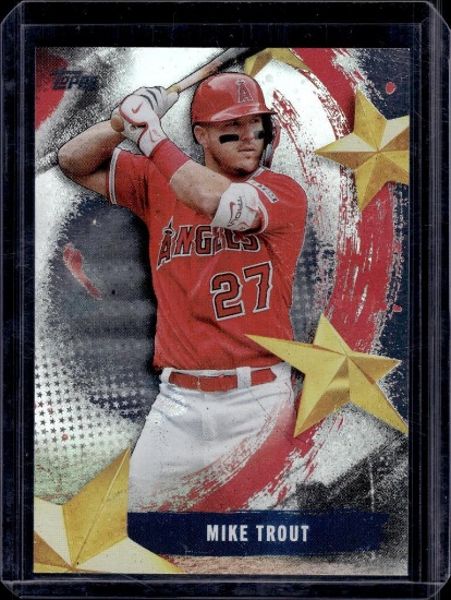 MIKE TROUT 2025 TOPPS STARS OF THE MLB INSERT