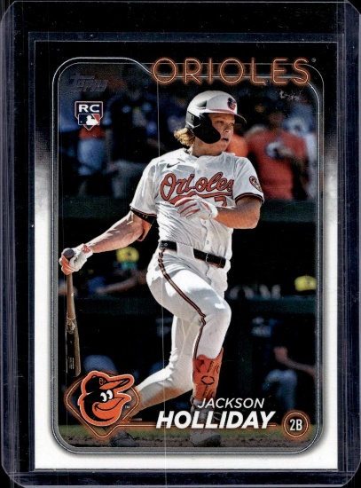 JACKSON HOLLIDAY 2024 TOPPS UPDATE ROOKIE CARD