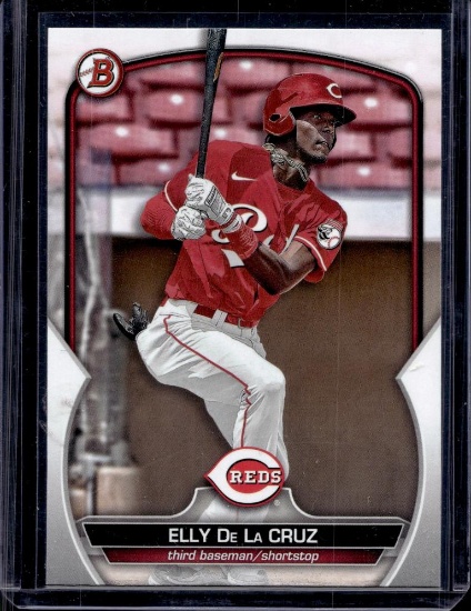 ELLY DE LA CRUZ 2023 BOWMAN DRAFT PROSPECT ROOKIE