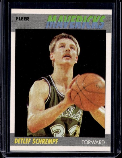 DETLEF SCHREMPF 1987-88 FLEER ROOKIE CARD