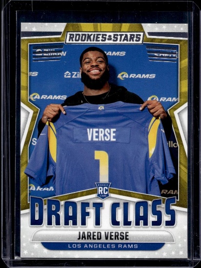 JARED VERSE 2024 PANINI ROOKIES & STARS ROOKIE CARD