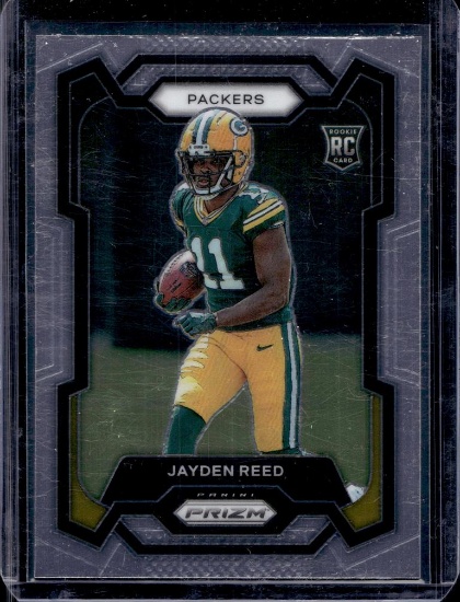 JAYDEN REED 2023 PANINI PRIZM ROOKIE CARD