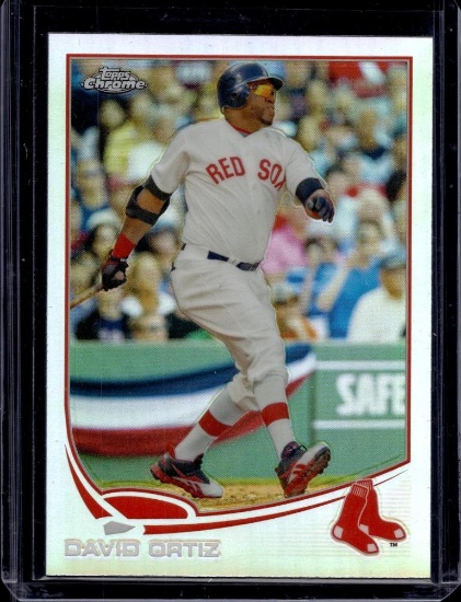 DAVID ORTIZ 2013 TOPPS CHROME REFRACTOR