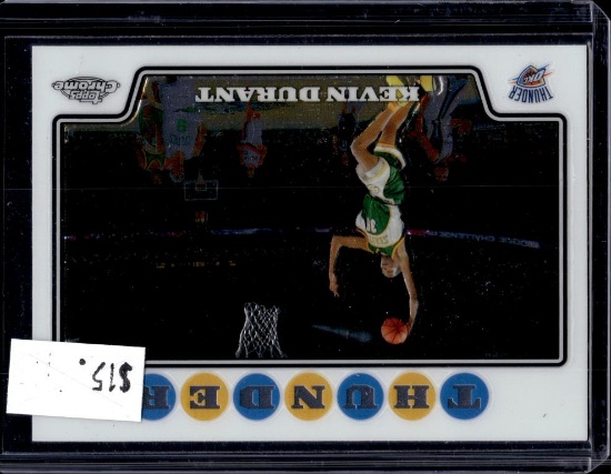 KEVIN DURANT 2008-09 TOPPS CHROME SECOND YEAR