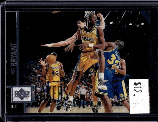 KOBE BRYANT 1997-98 UPPER DECK SECOND YEAR