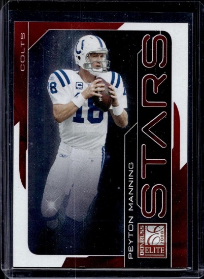 PEYTON MANNING 2008 DONRUSS ELITE STARS RED
