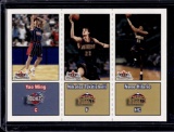 YAO MING NENE HILARIO 2002-03 FLEER TRADITION ROOKIE CARD