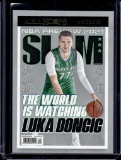 LUKA DONCIC 2021-22 PANINI HOOPS SLAM MAGAZINE INSERT
