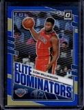 ZION WILLIAMSON 2020-21 PANINI OPTIC DOMINATORS BLUE PRIZM