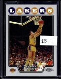 JERRY WEST 2008-09 TOPPS CHROME REFRACTOR