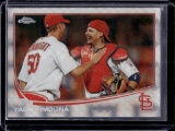 YADIER MOLINA 2013 TOPPS CHROME XFRACTOR