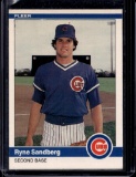 RYNE SANDBERG 1984 FLEER SECOND YEAR