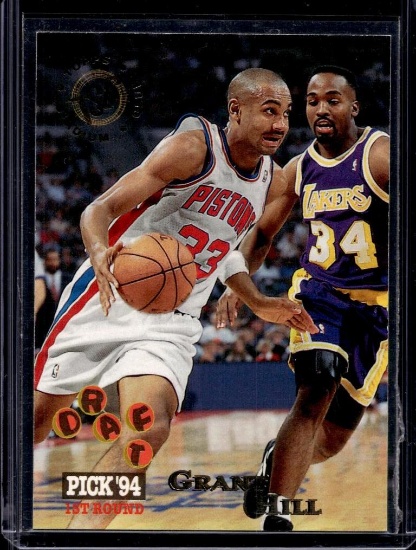 GRANT HILL 1994-95 STADIUM CLUB ROOKIE CARD