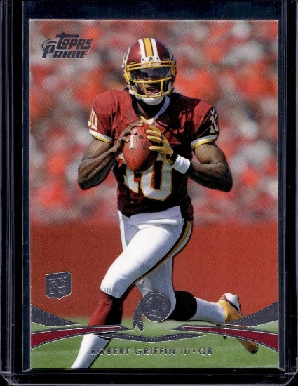 ROBERT GRIFFIN III 2012 TOPPS PRIME ROOKIE CARD