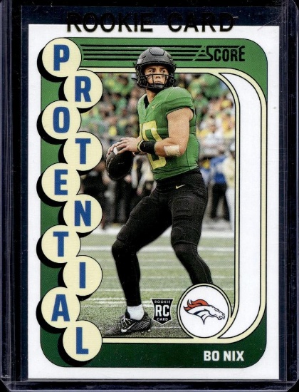 BO NIX 2024 SCORE ROOKIE CARD