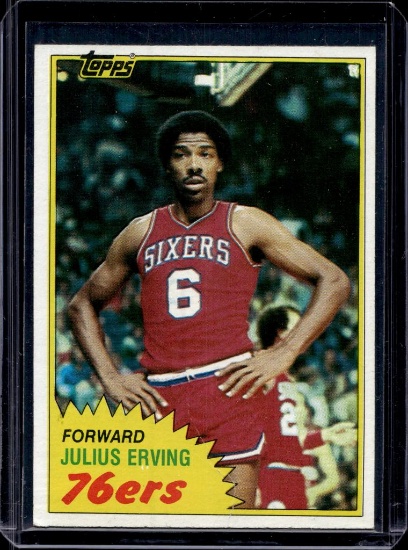 JULIUS ERVING 1981-82 TOPPS #30