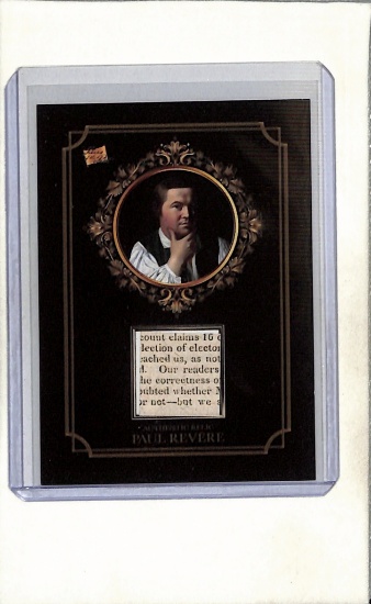 PAUL REVERE 2024 PIECES OF THE PAST DOCUMENT RELIC