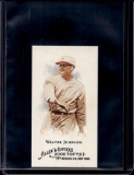 WALTER JOHNSON 2008 TOPPS ALLEN AND GINTER MINI SP