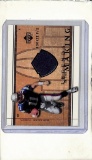 DREW BLEDSOE 2002 UPPER DECK F/X GAME USED JERSEY CARD
