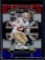 CHRISTIAN MCCAFFREY 2023 PANINI SELECT DIE CUT RED, WHITE & BLUE PRIZM
