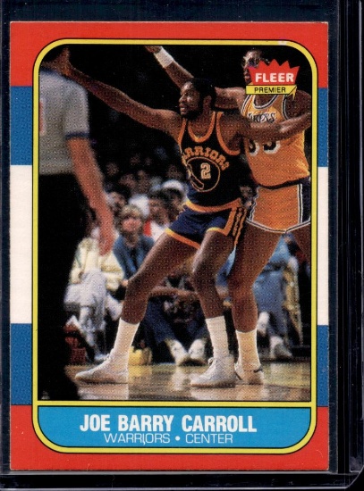JOE BARRY CARROLL 1986-87 FLEER #14