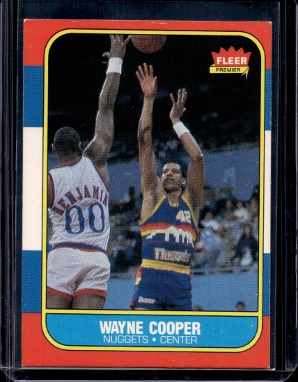 WAYNE COOPER 1986-87 FLEER #18
