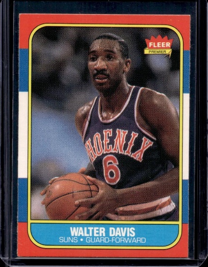 WALTER DAVIS 1986-87 FLEER #23