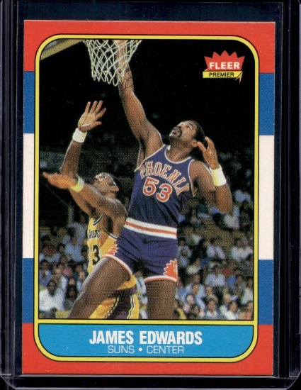 JAMES EDWARDS 1986-87 FLEER #29