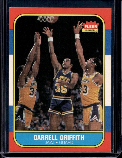 DARRELL GRIFFITH 1986-87 FLEER #42