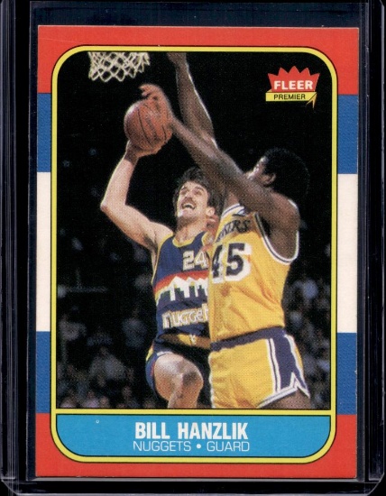BILL HANZLIK 1986-87 FLEER #43