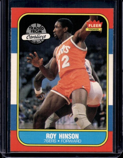 ROY HINSON 1986-87 FLEER #46