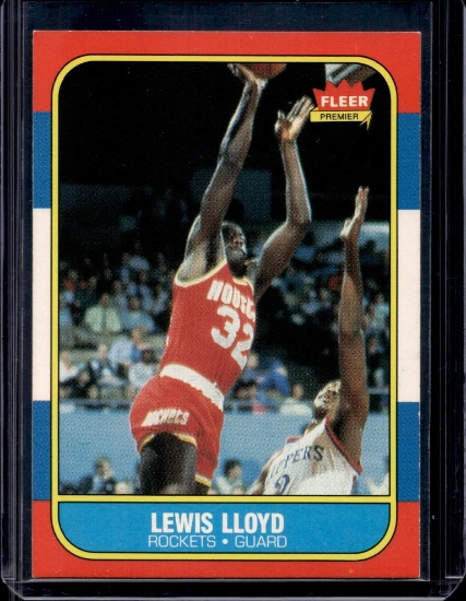 LEWIS LLOYD 1986-87 FLEER #65