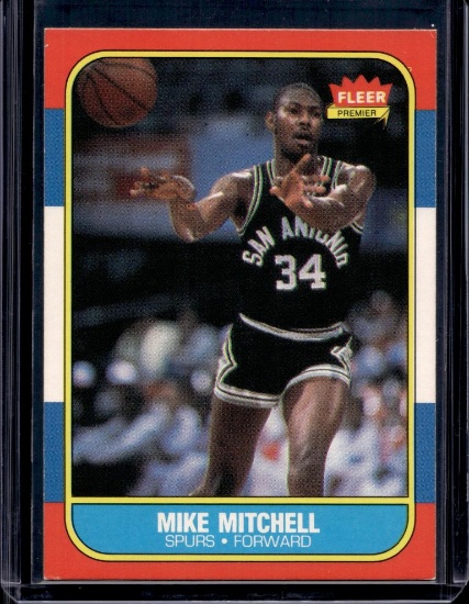 MIKE MITCHELL 1986-87 FLEER #74