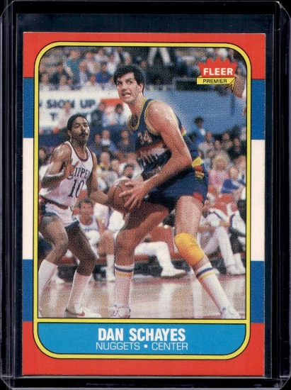 DAN SCHAYES 1986-87 FLEER #98