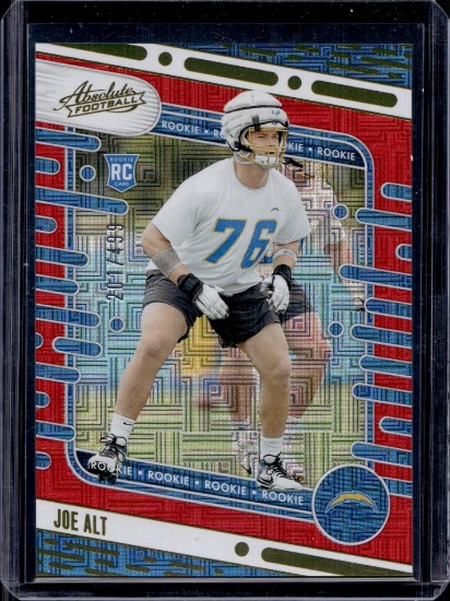JOE ALT 2024 PANINI ABSOLUTE RED CHOICEPRIZM ROOKIE CARD