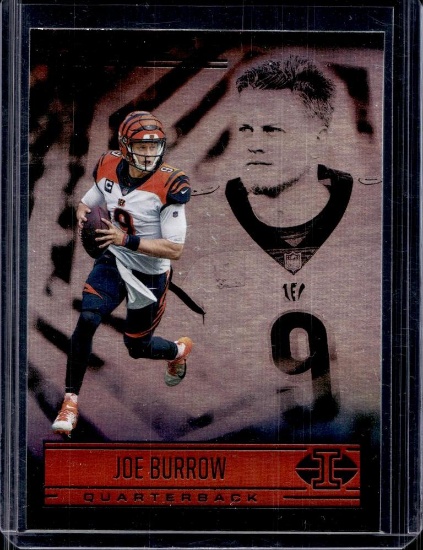 JOE BURROW 2020 PANINI ILLUSIONS ROOKIE CARD