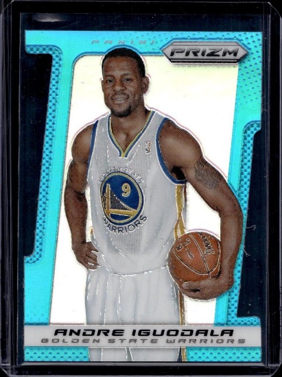 ANDRE IGUODALA 2013-14 PANINI PRIZM LIGHT BLUE PRIZM DIE CUT