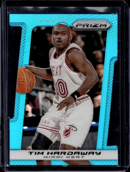 TIM HARDAWAY 2013-14 PANINI PRIZM LIGHT BLUE PRIZM DIE CUT