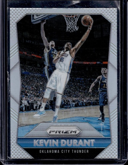 KEVIN DURANT 2015-16 PANINI PRIZM SILVER PRIZM