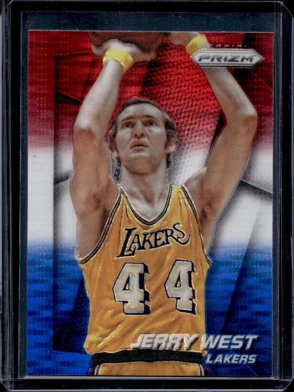 JERRY WESY 2014-15 PANINI PRIZM RED, WHITE & BLUE PRIZM SP