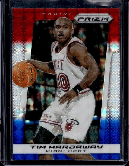 TIM HARDAWAY 2013-14 PANINI PRIZM RED, WHITE & BLUE PRIZM