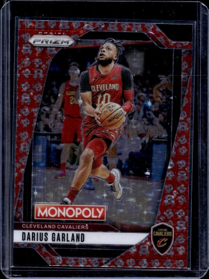 DARIUS GARLAND 2024-25 PANINI PRIZM MONOPOLY RED CAR PRIZM