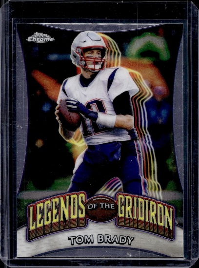 TOM BRADY 2024 TOPPS CHROME LEGENDS OF THE GRIDIRON INSERT