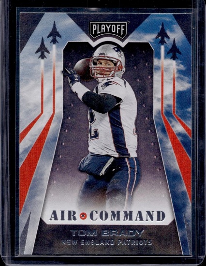TOM BRADY 2019 PANINI PLAYOFF AIR COMMAND INSERT