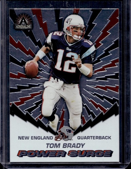 TOM BRADY 2002 PACIFIC POWER SURGE INSERT SP