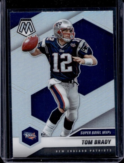 TOM BRADY 2021 PANINI MOSAIC SILVER PRIZM